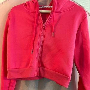 Cropped Hoodie Jacket